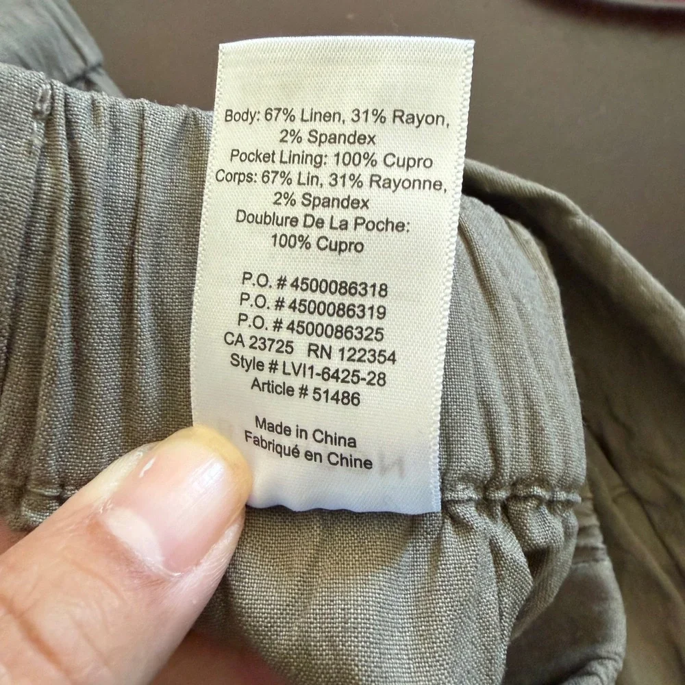 Aritzia lightweight linen